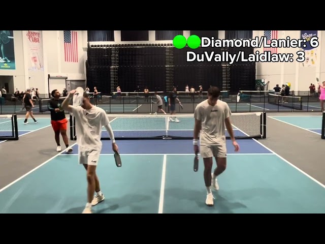 $4k BRICK WALL C. Diamond (6.0)/ S. Lanier (6.2) vs R. Laidlaw (5.8)/ C. DuVally (5.3)