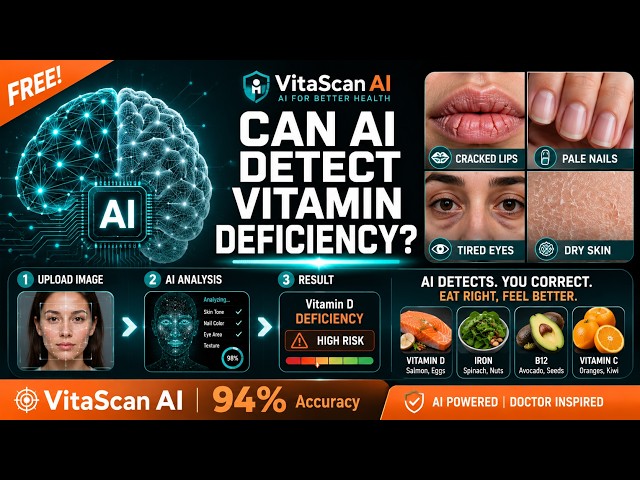 VITAMIN DEFICIENCY DETECTION USING IMAGE PROCESSING AND CNN || Final year Engineering Project