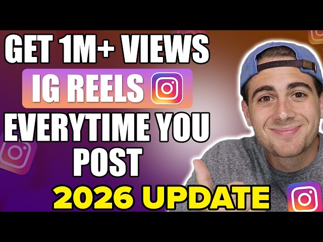 How To Go VIRAL on Instagram Reels EVERY TIME You Post in 2026 (new algorithm update)