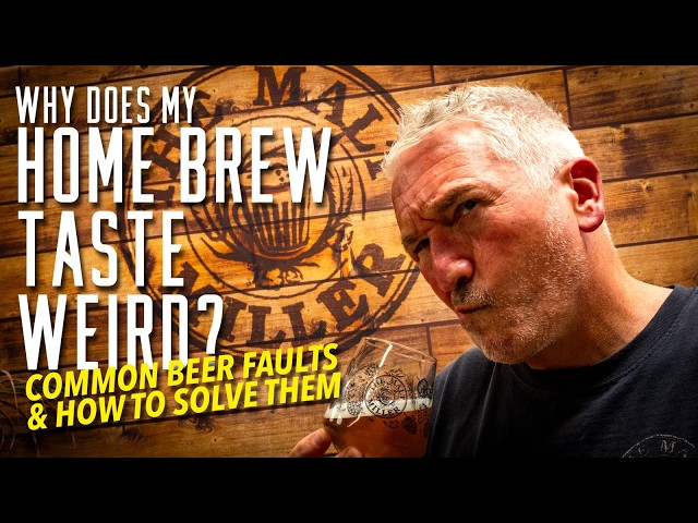 Common Homebrew Off-Flavours Explained | Causes, Fixes & Prevention