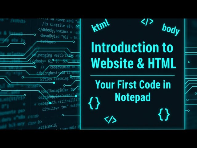 First Steps Into Web Development | HTML Basics In Simple English & Urdu