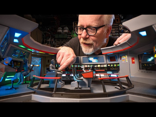 Incredible Star Trek USS Enterprise Bridge Model!