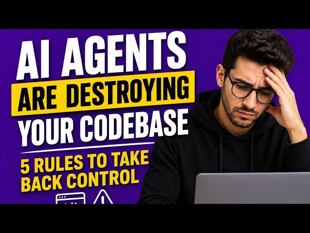 AI Agents Are Destroying Your Codebase — Here's How to Take Back Control.