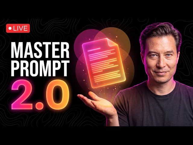 The Master Prompt 2.0: Live Session with Tiago Forte