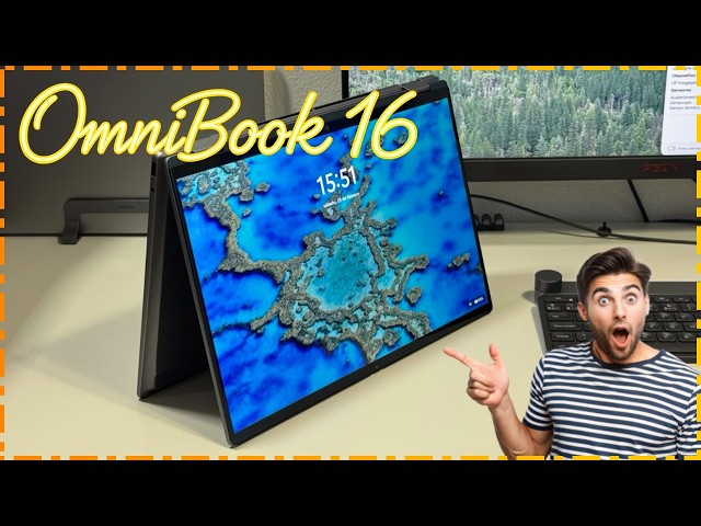 HP Omnibook X 16: Laptop or tablet? [Review in Spanish]