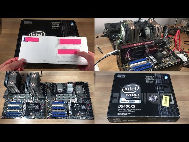 INTEL SKULLTRAIL - Unboxing/First Boot/Overclocking + A Letter from the Intel Engineer!