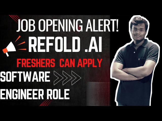 Refold AI  Is Hiring For The  Position: Software Developer  #jobopening #job #jobupdate #latestjobs