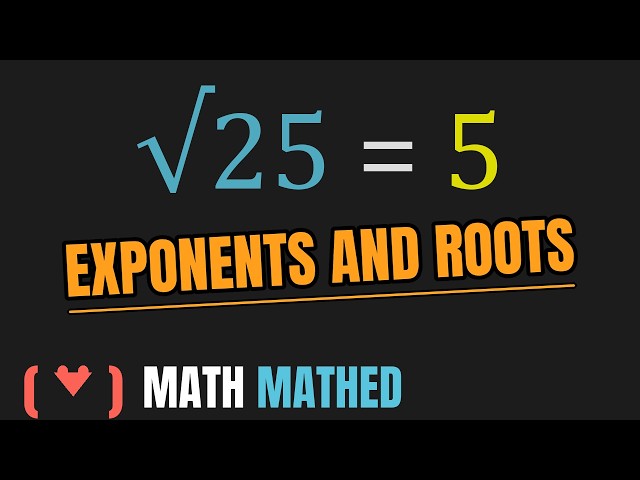 ASVAB Mathematics Knowledge Exponents and Roots