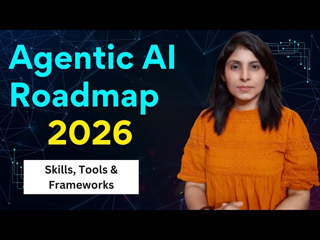 Agentic AI Roadmap 2026 | Complete Learning Path for AI Engineers