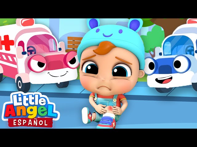 ¡Bebé Juan Necesita Ayuda! Ambulancias al rescate 🚑 | Canciones Infantiles | Little Angel Español