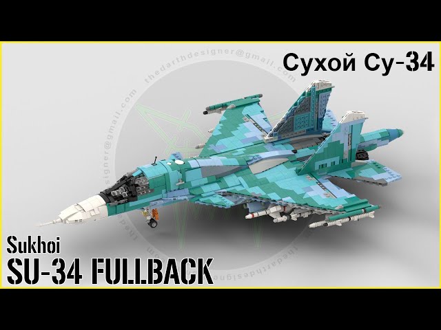 LEGO | Sukhoi | SU-34 FullBack - 1:35 Scale
