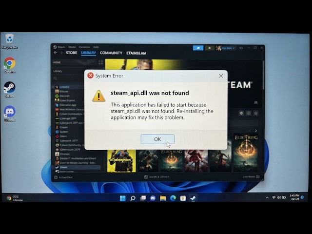 How To Fix Steam_api.dll Was Not Found System Error [UPDATED GUIDE]