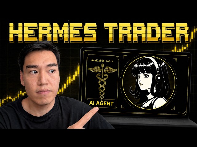 Build a Self Learning AI Trading Agent with Hermes (Full Setup Guide)
