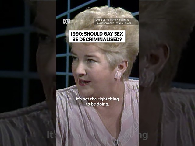 1990: Should gay sex be decriminalised? #Queer #LGBTQ #Archive #Queensland #EqualRights #Debate