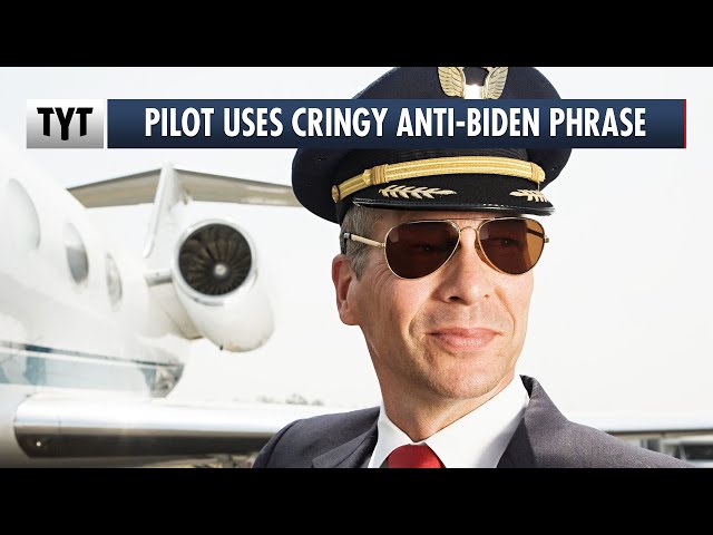 Pilot Yells "Let's Go Brandon" During Flight
