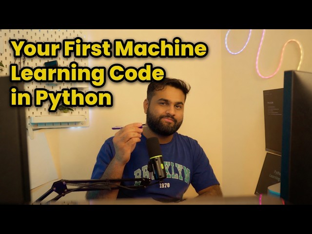 Python for Machine Learning: Full Setup + Your First AI Prediction!