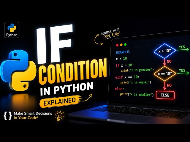 Python if Condition Explained in Tamil 🔥 | Python Basics for Beginners📝 