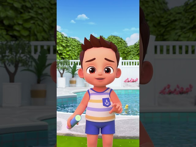 Pew! Pew! Pew! 💦 Brinca com Brody! #shorts