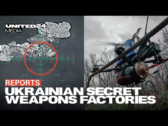 Ukraine's Secret Arsenal: Inside the Factories Building Drones, Missiles & More
