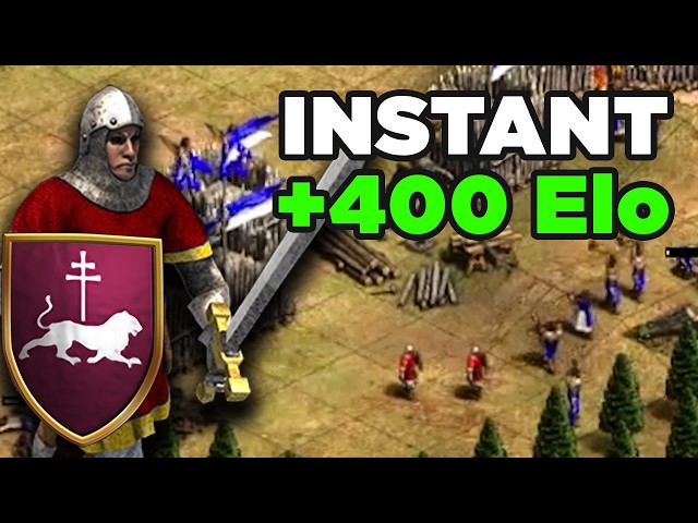 This is the BEST Strategy to Climb Elo in AoE2