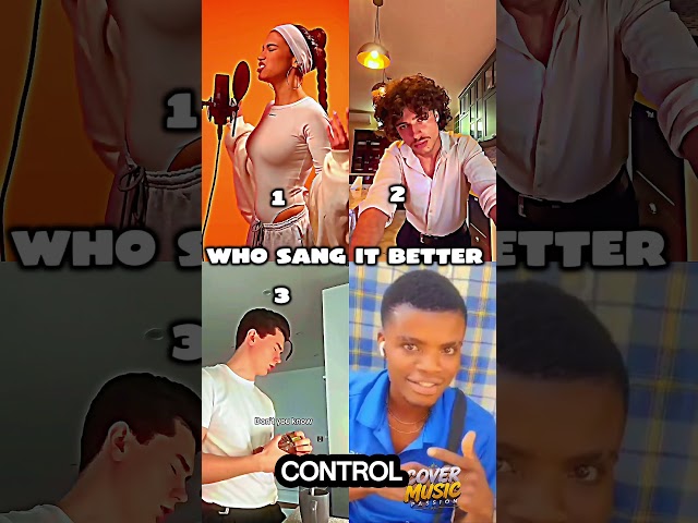 I lose control #Teddy swims cover vocal