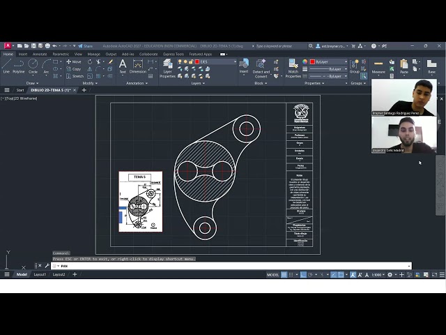 figura 2d autocad
