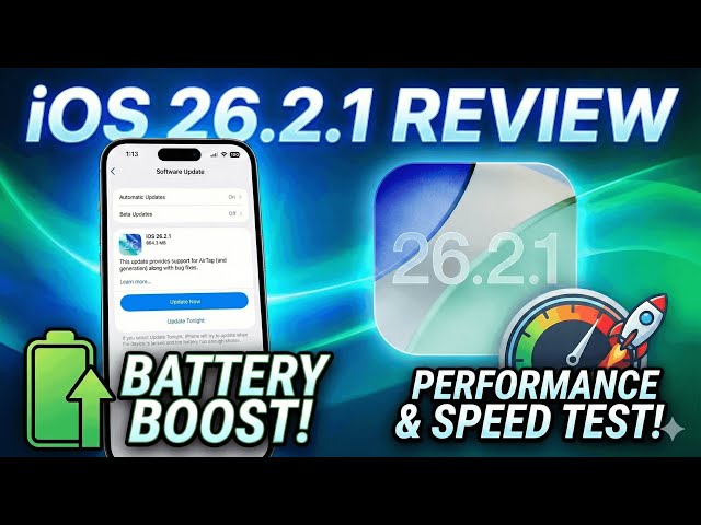 Should You Install iOS 26.2.1? Battery & Performance Tested!