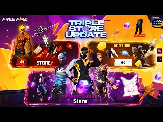 Next Magic Cube Store Update💥🤯 Ffws Emote | OB55 Triple Store Update Rewards | Free Fire New Event 