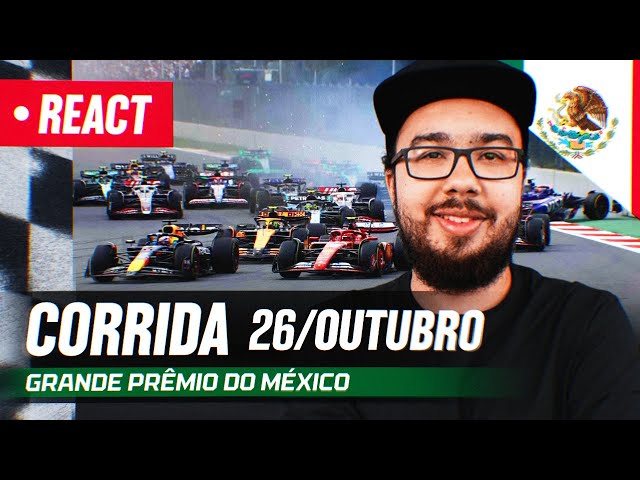 F1 REACT AO VIVO - GP DO MÉXICO DE 2025