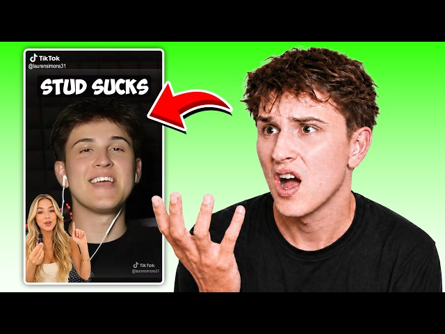Reacting to TIKTOKS About My FACE REVEAL