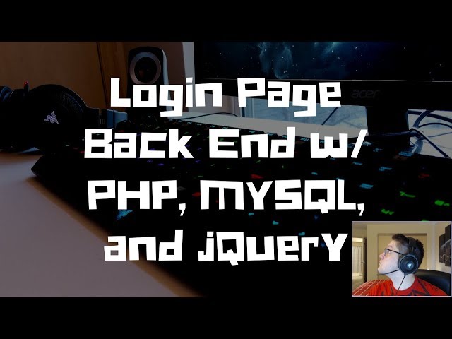 User Login with PHP, MySQL, and jQuery