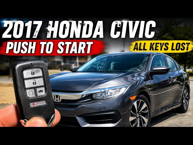     🚨 ALL KEYS LOST?! Programming a Honda Civic Push Start Smart Key with the Autel IM508 🔑🔥