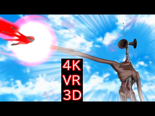 【MMD VR180】Siren Head Beam (サイレンヘッド  ビーム)