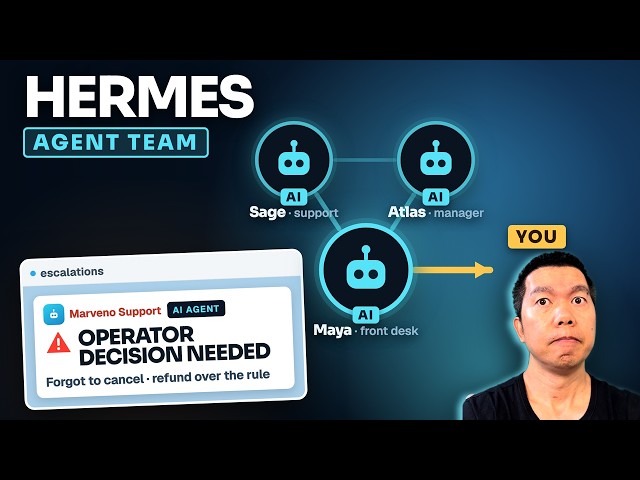 I Built an Autonomous AI Support Team That Escalates to Me
