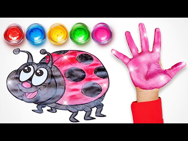 Let's Finger Paint Animals & explore colors | kids fun video for Kids & Toddlers
