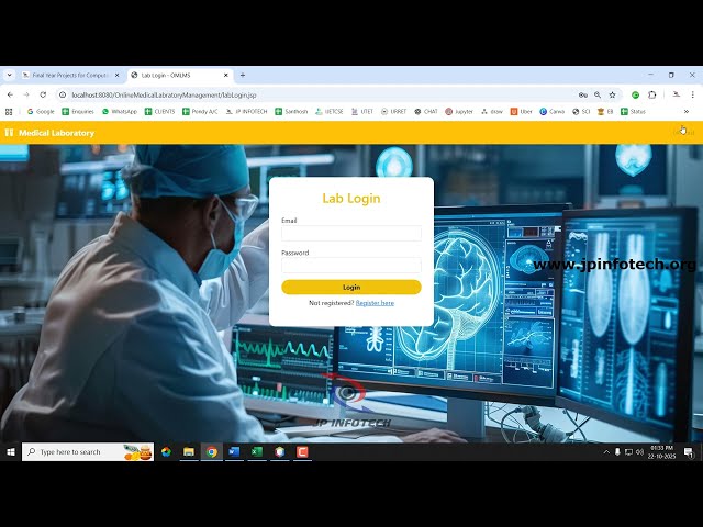 Online Medical Laboratory Management System | Java Web Development Project 2026