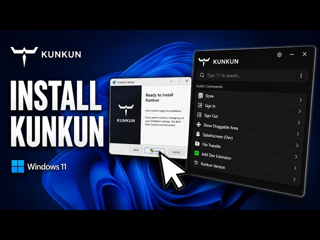 How to Download and Install Kunkun on Windows