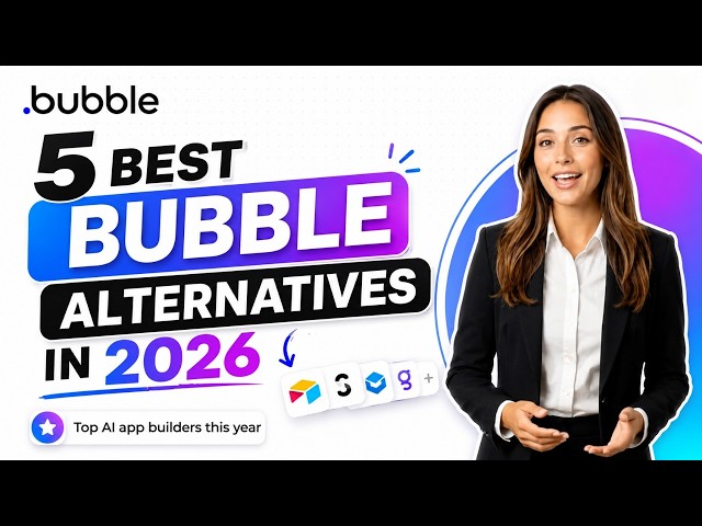 Top 5 Bubble Alternatives in 2026 | Which App Builder Is Best?
