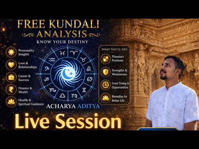 Acharya Astro Aditya... is live