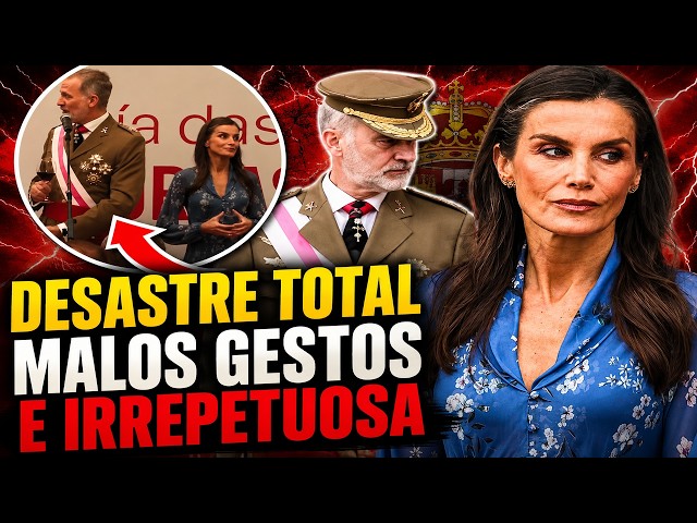 TENSIÓN MÁXIMA tras el COMPORTAMIENTO de Letizia Ortiz y DESASTRE TOTAL en Dia Fuerzas Armadas
