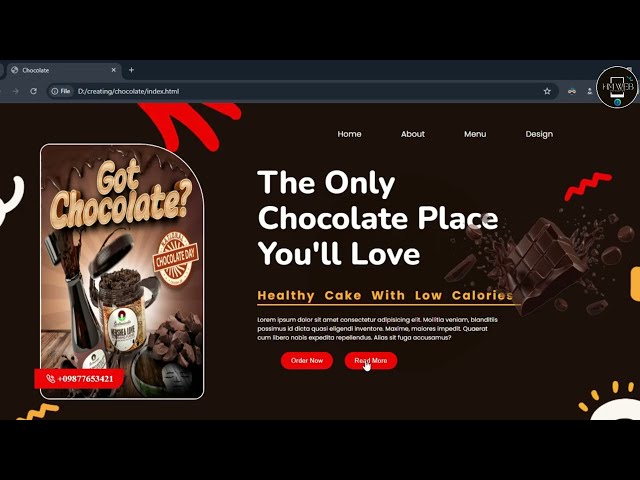 HTML & CSS Design Tutorial for Beginners | Practice Web Design