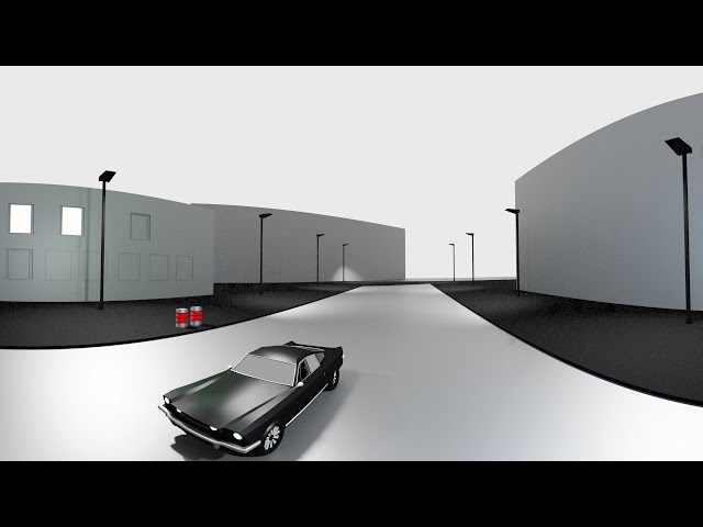 360'degrees still frame video -Blender