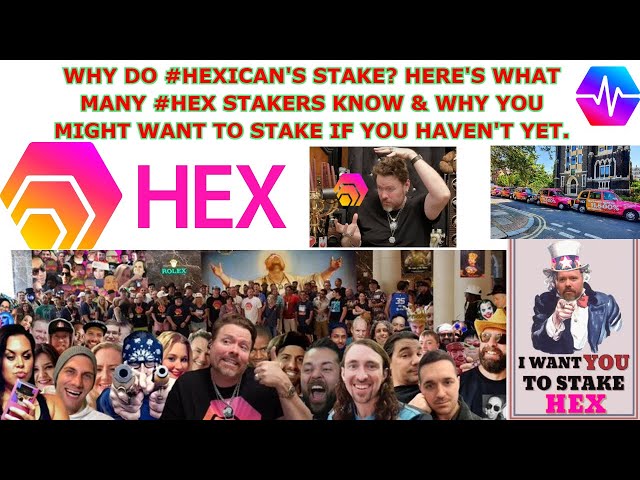 WHY DO #HEXICANS STAKE? HERE'S WHAT OG'S  KNOW ABOUT #HEX & WHY YOU'RE INCENTIVIZED TO STAKE. 💸🖨