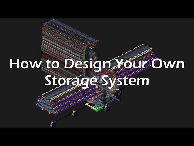 A Beginner's Introduction to Minecraft Storage Tech