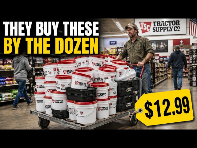 9 Cheap Items at Tractor Supply Experienced Preppers Stockpile in Bulk