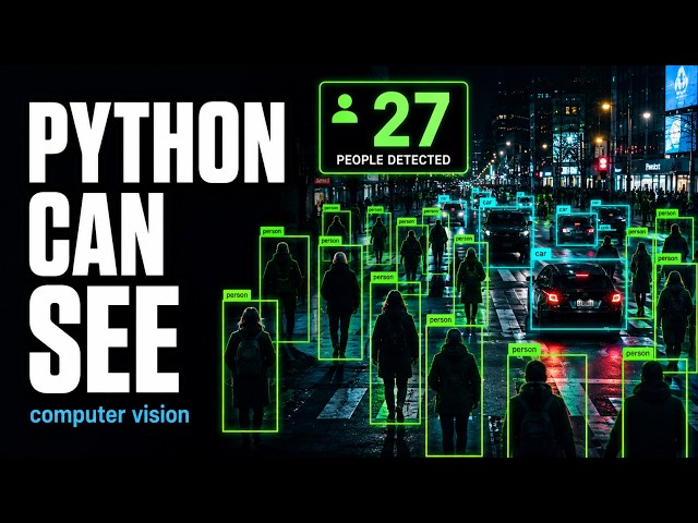 Python Can SEE People — Object Detection & Counting with YOLO