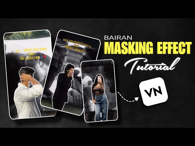 Bairan edit tutorial | Trending masking video editing vn | Bairan song reels editing in Vn 