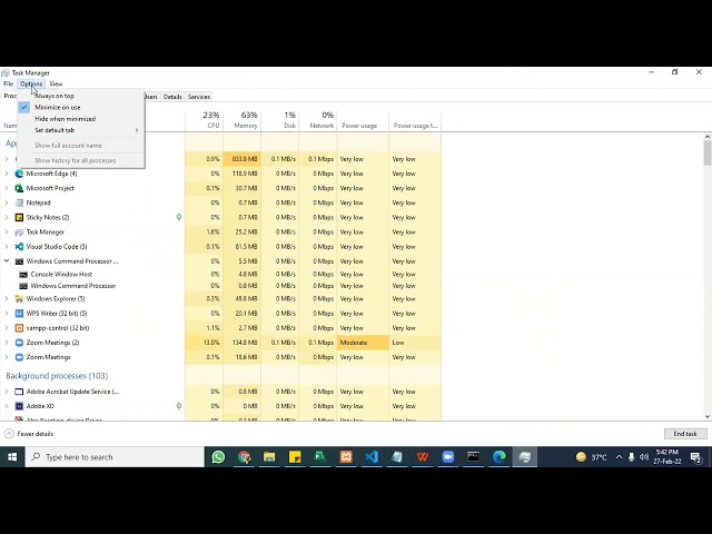 CISCO CyberOps Labs 3 3 12 Lab   Windows Task Manager   ILM