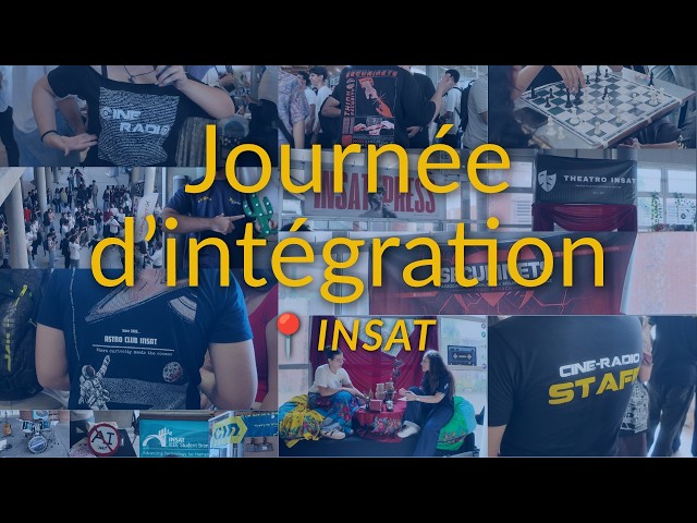 Journée d'intégration @INSAT, can't believe this is the last one