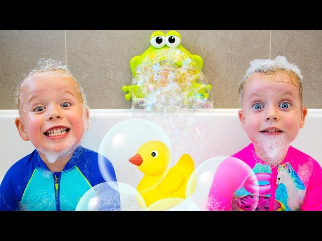 Bath SONG + More Nursery Rhymes & Kids Songs with Gaby and Alex